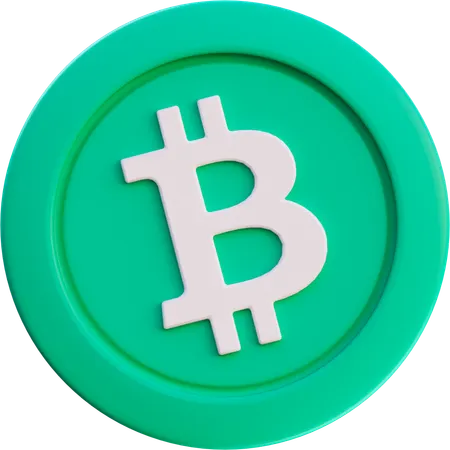 Bitcoin Cash  3D Icon