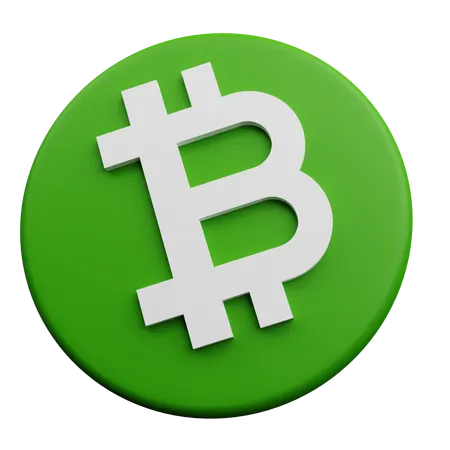Bitcoin Cash  3D Icon