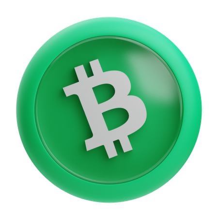 Bitcoin Cash  3D Icon