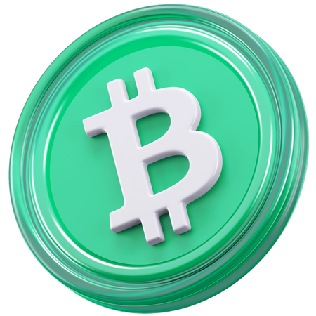 Bitcoin Cash  3D Icon