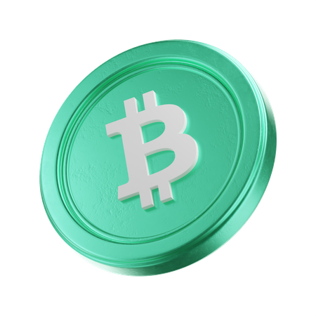 Bitcoin Cash  3D Icon