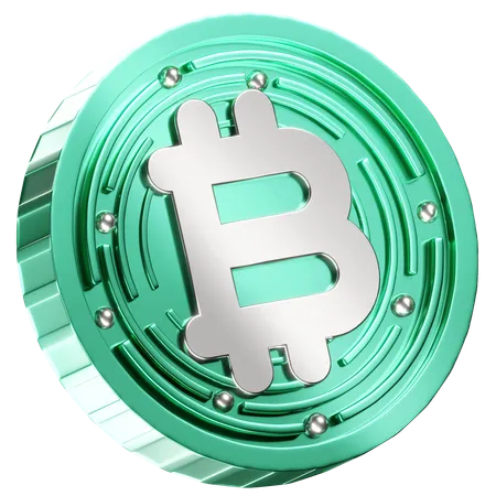 Bitcoin Cash  3D Icon