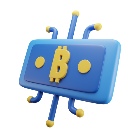 Bitcoin Cash  3D Icon