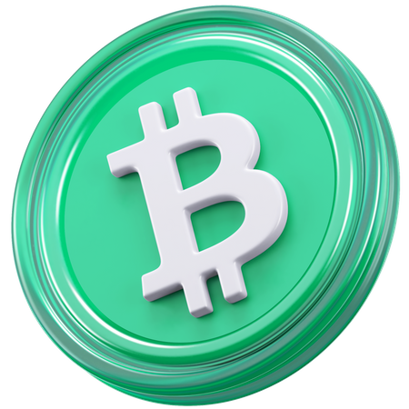Bitcoin Cash  3D Icon