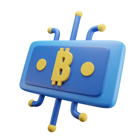 Bitcoin Cash  3D Icon