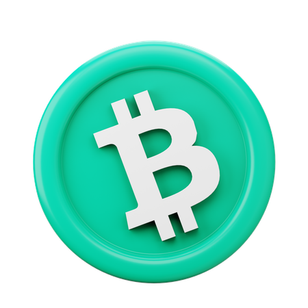 Bitcoin Cash BCH Coin  3D Icon
