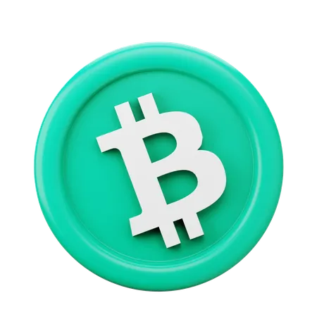 Pièce Bitcoin Cash BCH  3D Icon