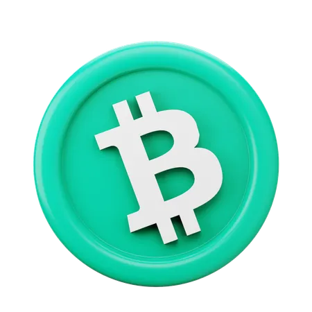 Bitcoin Cash BCH Coin  3D Icon