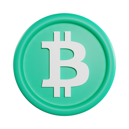 Bitcoin Cash Coin  3D Icon