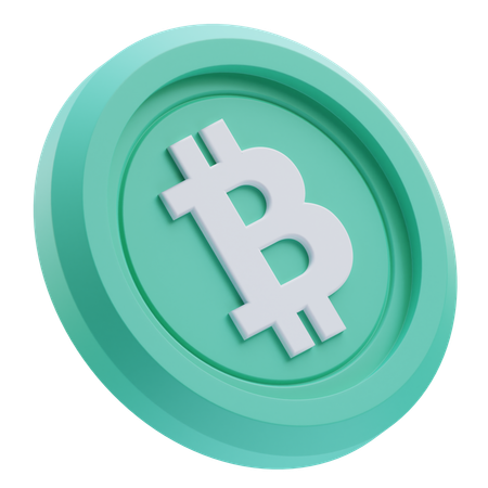 Criptomoeda Bitcoin Cash  3D Icon