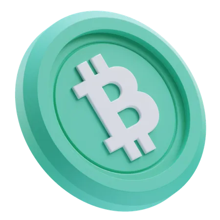 Criptomoeda Bitcoin Cash  3D Icon