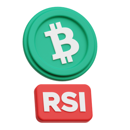 Bitcoin cash rsi  3D Icon