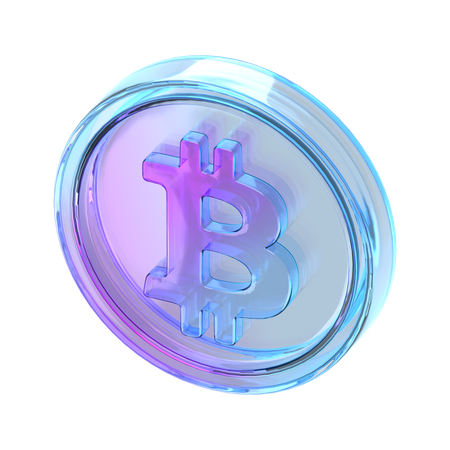 ビットコインコイン  3D Icon