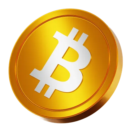 Bitcoin Coin  3D Icon
