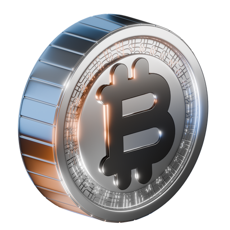 Bitcoin Coin  3D Icon