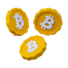 bitcoin coins 3d images
