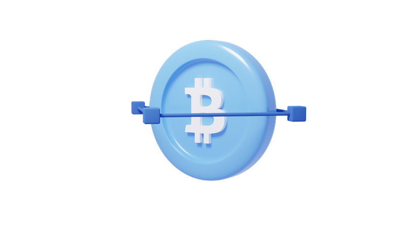 Bitcoin Connect  3D Icon