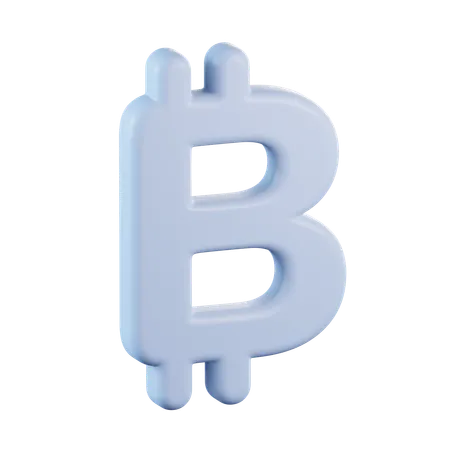 Bitcoin currency  3D Icon