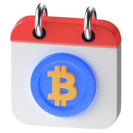 Bitcoin Day  3D Icon
