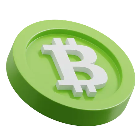 Efectivo de bitcoins  3D Icon