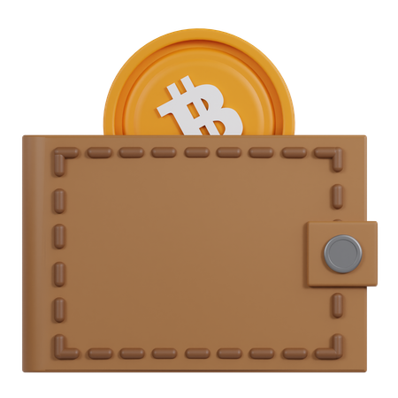 Bitcoin et crypto-monnaie  3D Icon