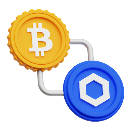 Bitcoin Exchange  3D Icon