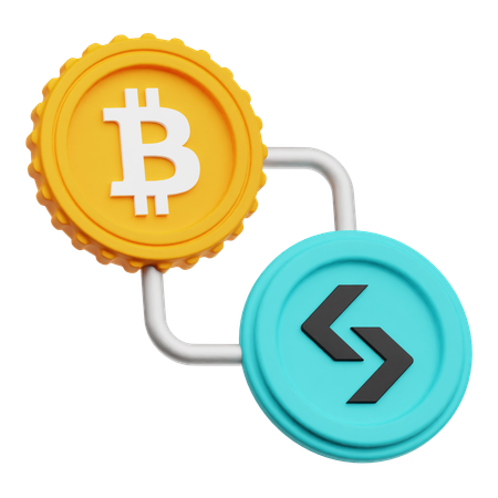 Bitcoin Exchange  3D Icon