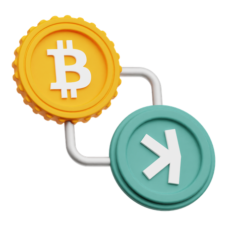 Bitcoin Exchange  3D Icon