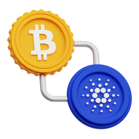 Bitcoin Exchange  3D Icon