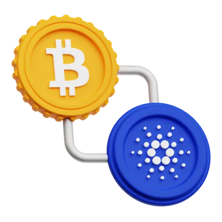 Bitcoin Exchange  3D Icon