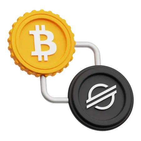 Bitcoin Exchange  3D Icon