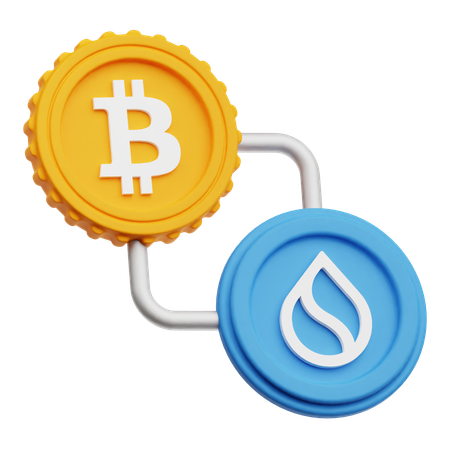 Bitcoin Exchange  3D Icon