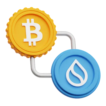 Bitcoin Exchange  3D Icon