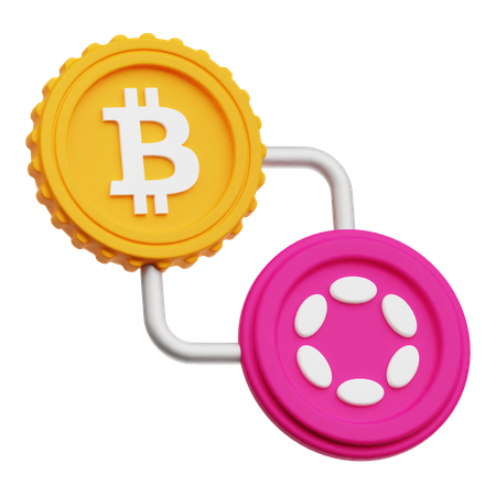 Bitcoin Exchange  3D Icon