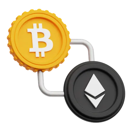 Bitcoin Exchange  3D Icon