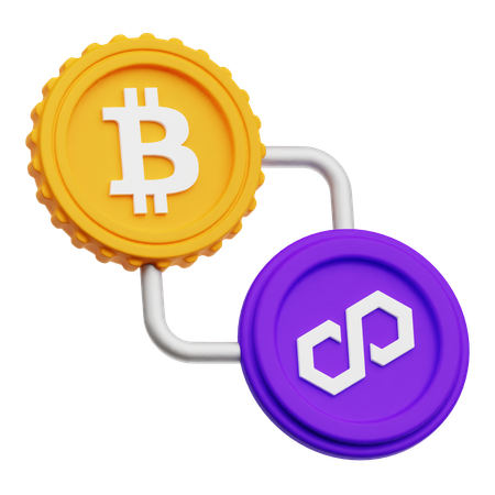 Bitcoin Exchange  3D Icon