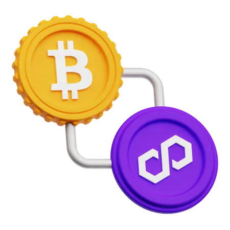 Bitcoin Exchange  3D Icon