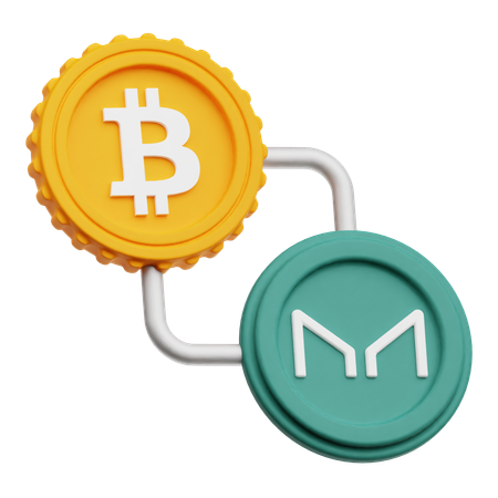 Bitcoin Exchange  3D Icon