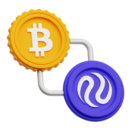 Bitcoin Exchange  3D Icon