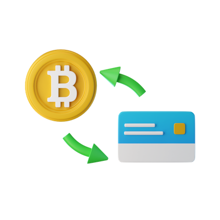 Bitcoin Exchange  3D Icon