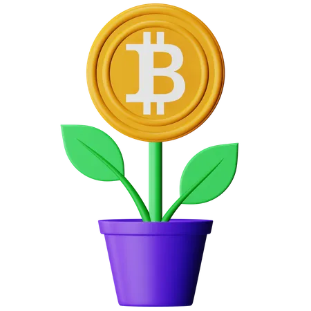 Bitcoin-Farm  3D Icon