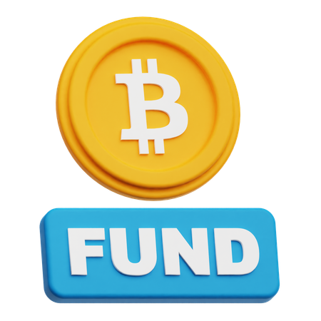 Bitcoin Fund  3D Icon