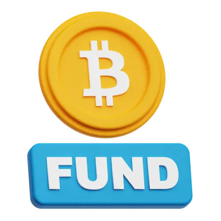 Bitcoin Fund  3D Icon