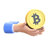 bitcoin give away emoji 3d