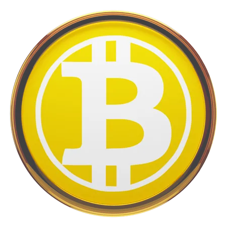 Bitcoin Gold  3D Icon