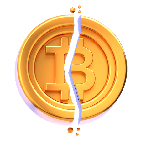 Bitcoin Halving  3D Icon