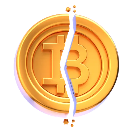 Bitcoin Halving  3D Icon