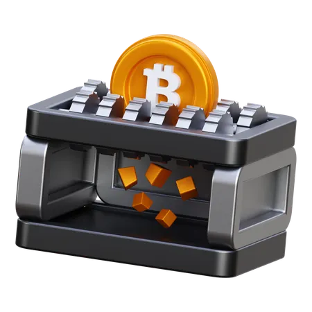 Bitcoin Halving  3D Icon