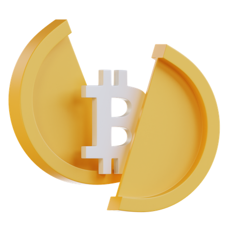 Bitcoin Halving  3D Icon