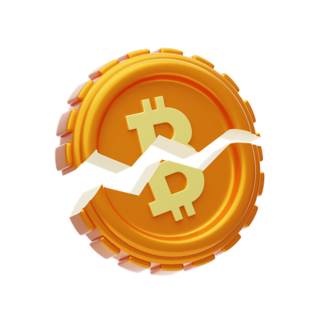 Bitcoin Halving  3D Icon